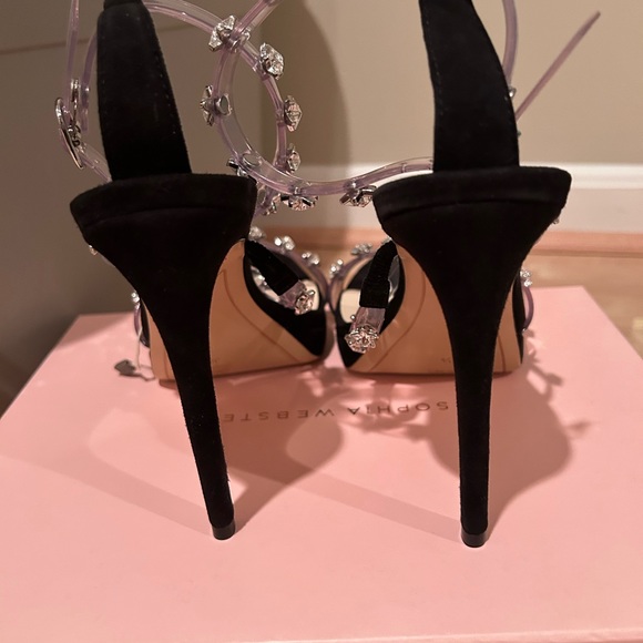 NIB SOPHIA WEBSTER ROSALIND GEM STAR HEELS SZ 39.5 - Picture 5 of 5